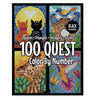 100 Color by Number Quest Book